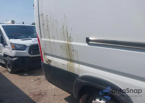 2022 Ram Promaster 3500 Cargo Van High Roof 159 Wb Ext from USA, damaged, VIN 3C6MRVJG4NE120745